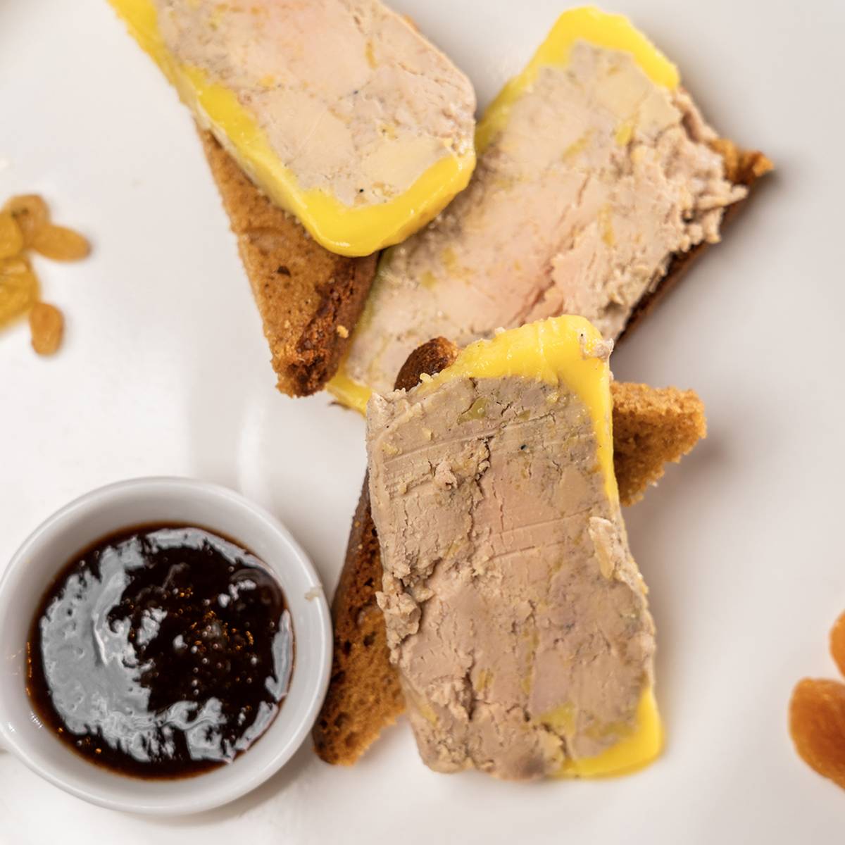 Entrées froides foie gras